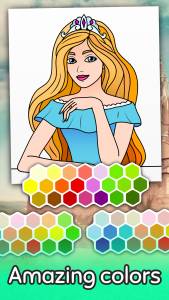 اسکرین شات بازی Princess Coloring Game 4