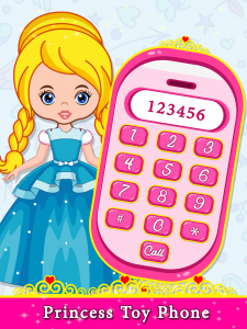 اسکرین شات بازی Princess Baby Phone games 1