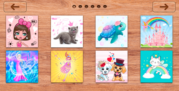 اسکرین شات 4 بازی Princess Game Puzzles for Kids