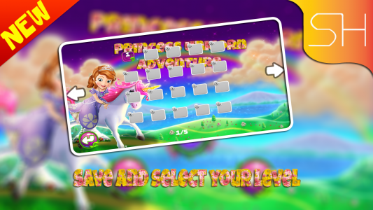 اسکرین شات بازی Princess Unicorn Adventure 2