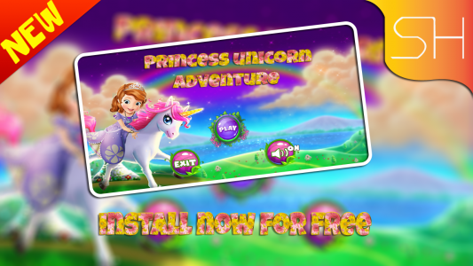 اسکرین شات بازی Princess Unicorn Adventure 1