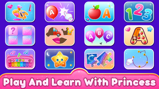 اسکرین شات 7 بازی Princess Computer - Baby Phone