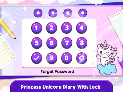 اسکرین شات برنامه My Diary: Princess Fun Games 4