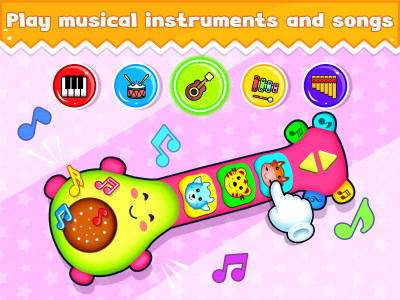 اسکرین شات 2 بازی Baby Piano Kids Music Games