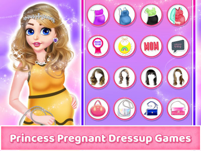 اسکرین شات برنامه Princess Pregnant Baby Shower 2