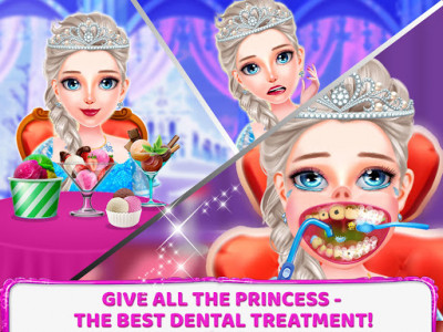 اسکرین شات بازی Princess Tooth Dentist Surgery 3