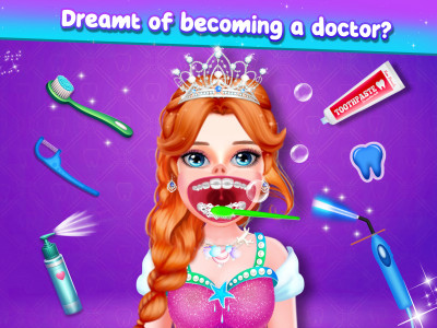 اسکرین شات بازی Dentist ASMR Salon Girl Games 2