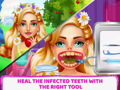 اسکرین شات بازی Princess Tooth Dentist Surgery 6