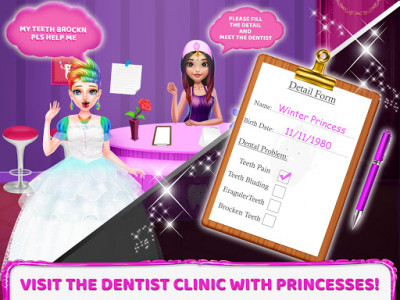 اسکرین شات بازی Princess Tooth Dentist Surgery 7