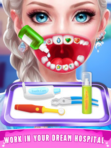 اسکرین شات بازی Dentist ASMR Salon Girl Games 7