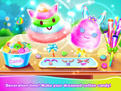 اسکرین شات برنامه Cotton Candy Shop-Colorful Candies for Girls 4