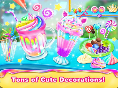 اسکرین شات برنامه Ice Cream Milkshake Maker-Icy Dessert Sweet Games 4