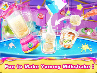 اسکرین شات برنامه Ice Cream Milkshake Maker-Icy Dessert Sweet Games 2