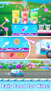 اسکرین شات برنامه Ice Slush Maker - Slushy Ice Candy Rainbow Honey 3