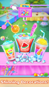 اسکرین شات برنامه Ice Slush Maker - Slushy Ice Candy Rainbow Honey 4