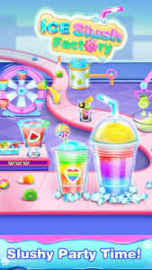 اسکرین شات برنامه Ice Slush Maker - Slushy Ice Candy Rainbow Honey 1