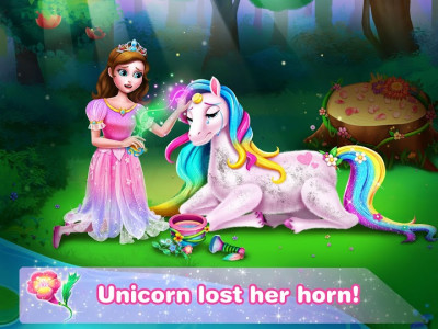 اسکرین شات بازی Unicorn Princess 3 –Save Little Unicorn Drama Game 4