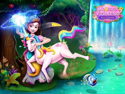 اسکرین شات بازی Unicorn Princess 3 –Save Little Unicorn Drama Game 1