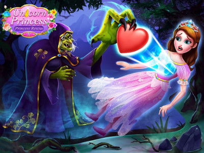 اسکرین شات برنامه Unicorn Princess 6 – Princess Rescue Salon Games 1