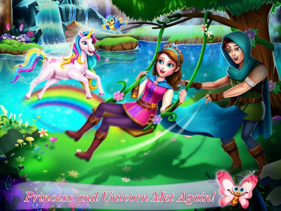 اسکرین شات بازی Unicorn Princess 7- Little Unicorn Escape Game 4