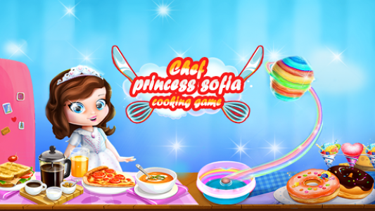 اسکرین شات بازی 👩🍳 Princess sofia : Cooking Games for Girls 1