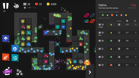 اسکرین شات 7 بازی Infinitode 2 - Tower Defense