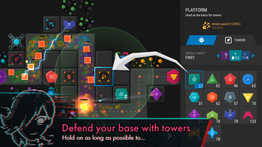 اسکرین شات 1 بازی Infinitode 2 - Tower Defense