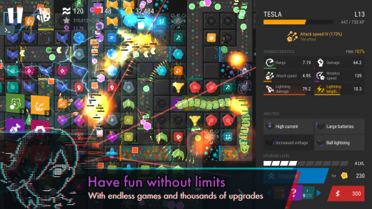 اسکرین شات 5 بازی Infinitode 2 - Tower Defense