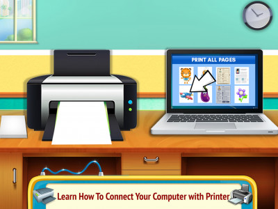 اسکرین شات بازی Printer Machine & Scanner Learning Simulator 2