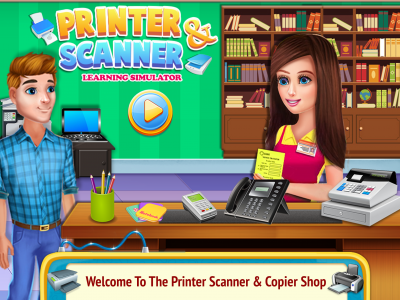اسکرین شات بازی Printer Machine & Scanner Learning Simulator 1