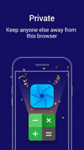 اسکرین شات برنامه Private Browser-Change Icon 1