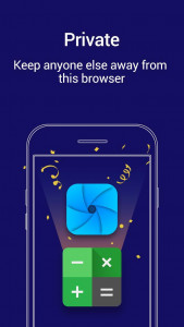 اسکرین شات برنامه Private Browser-Privacy Vault 1