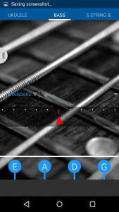 اسکرین شات برنامه تیونر گیتار نرم افزار 3
