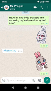 اسکرین شات برنامه Rabbit Stickers WAStickerApps 7