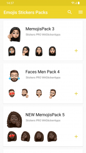 اسکرین شات برنامه Stickers Emojis WAStickerApps 6