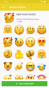 اسکرین شات برنامه Stickers Emojis WAStickerApps 4