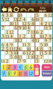 اسکرین شات بازی Sudoku Shelf 6