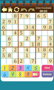 اسکرین شات بازی Sudoku Shelf 5