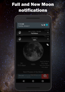 اسکرین شات 6 برنامه Moon Phase Calendar
