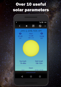 اسکرین شات 2 برنامه Moon Phase Calendar