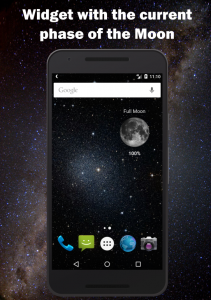 اسکرین شات 5 برنامه Moon Phase Calendar