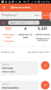 اسکرین شات برنامه Daily Scoop - A MyPoints App 5