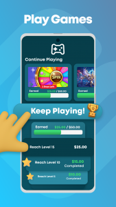 اسکرین شات 2 برنامه Swagbucks Play Games + Surveys