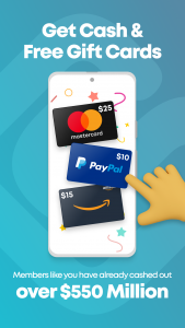 اسکرین شات 1 برنامه Swagbucks Play Games + Surveys