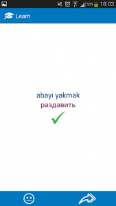 اسکرین شات برنامه Turkish - Russian dictionary 5