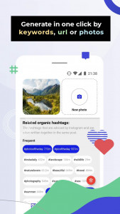 اسکرین شات برنامه # Hashtag Generator for IG 2