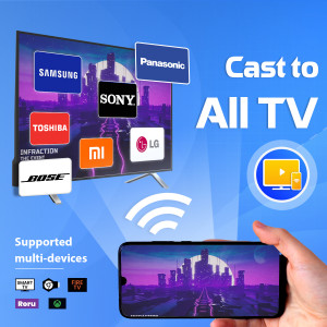 اسکرین شات 1 برنامه Cast To TV: Screen Mirroring
