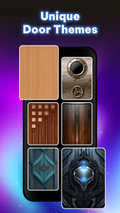 اسکرین شات 4 برنامه Zipper Lock Screen & Door Lock