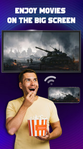 اسکرین شات 3 برنامه Screen Mirroring - TV Miracast