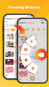 اسکرین شات 3 برنامه Screen Recorder - Recorder